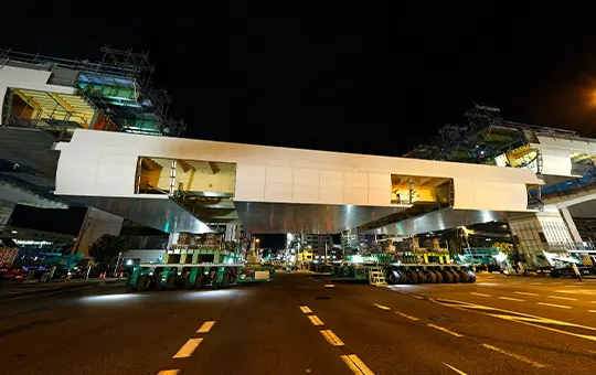 喜連瓜破の大規模更新工事