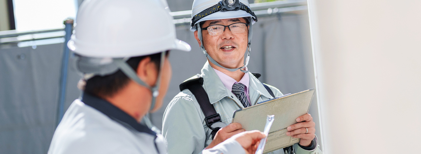 設計から施工管理まで経験。後世に残る建築物に関われる。